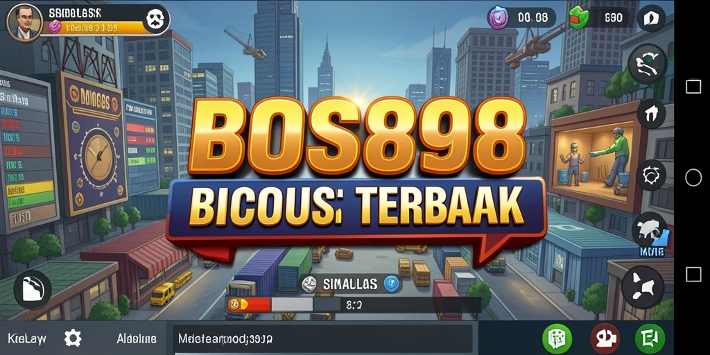Gameplay menarik yang memperlihatkan mekanisme bisnis Tycoon.