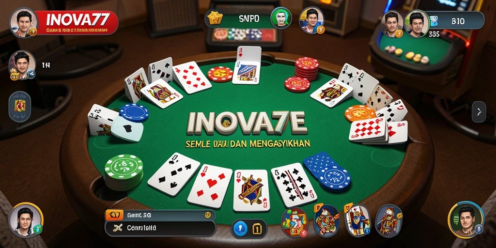 Gameplay seru dan kompetitif dalam INOVA77.