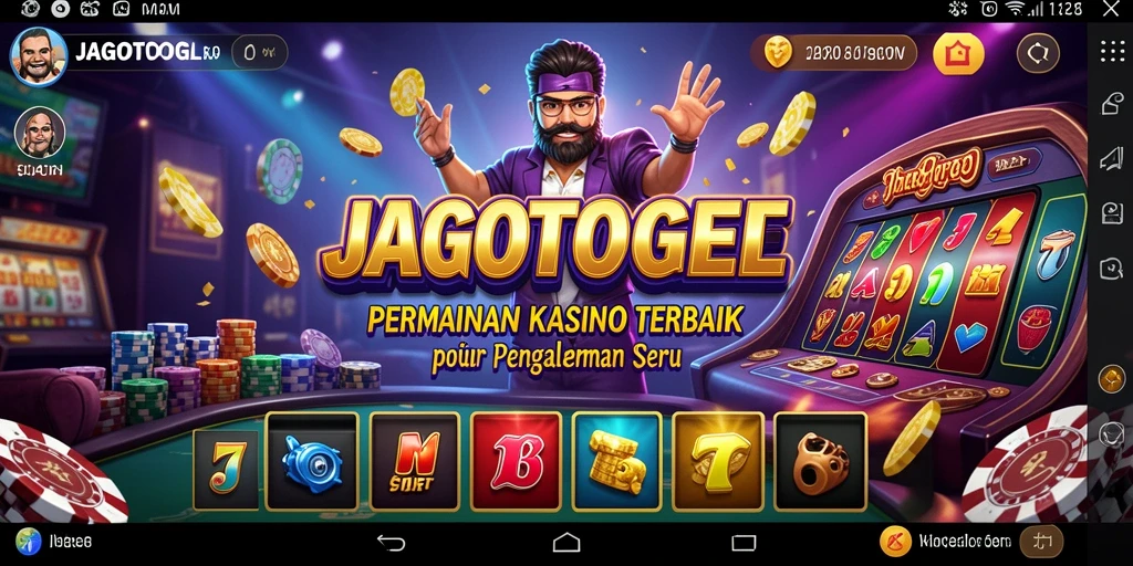 Tampilan gameplay Kasino yang mendebarkan di JAGOTOGEL.