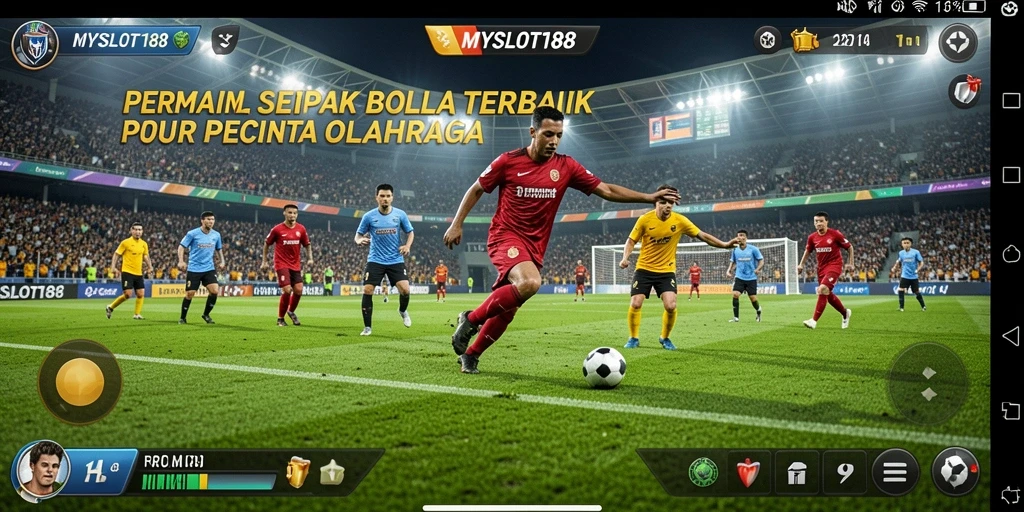 Tampilan gameplay MYSLOT188 yang mendebarkan dan penuh aksi.