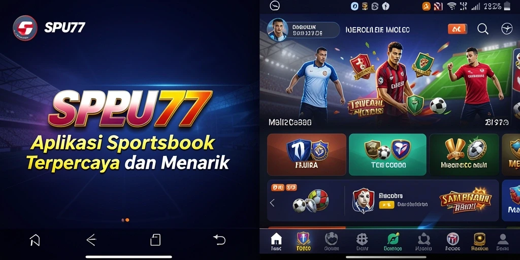 Tampilan menarik dari gameplay taruhan di SPBU77.